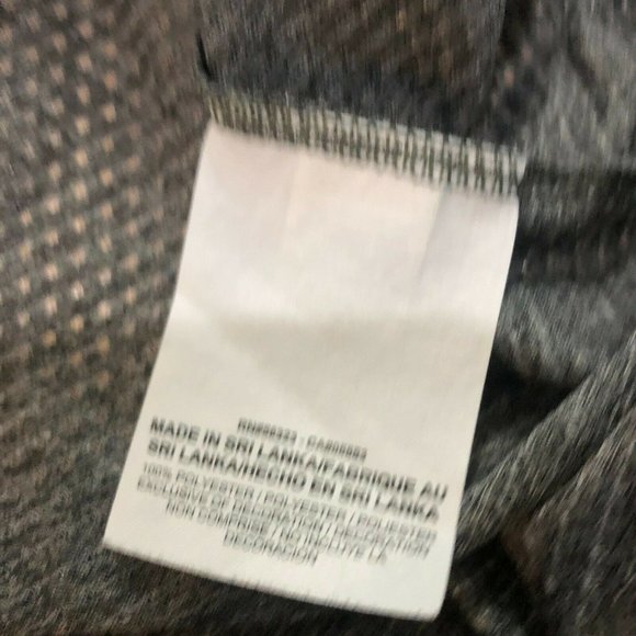 Nike Run Free Swoosh Tank Dri-Fit Mesh Shirt Women's M Cropped Short Sleeve EUC - Picture 5 of 6